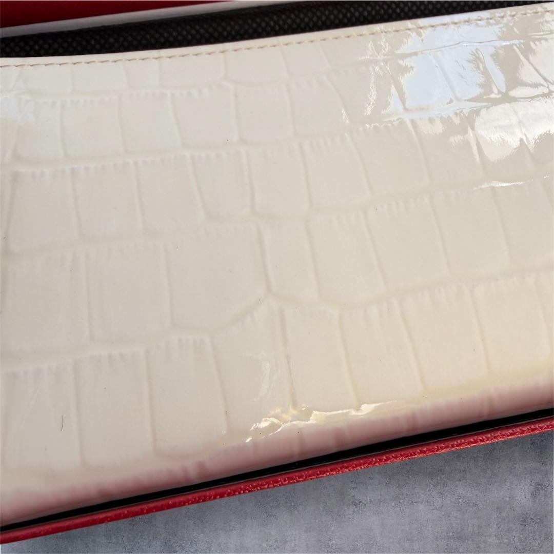 新進工房SINSIN工房 新品、未使用エナメルホワイト財布　1/22日出品取下げ