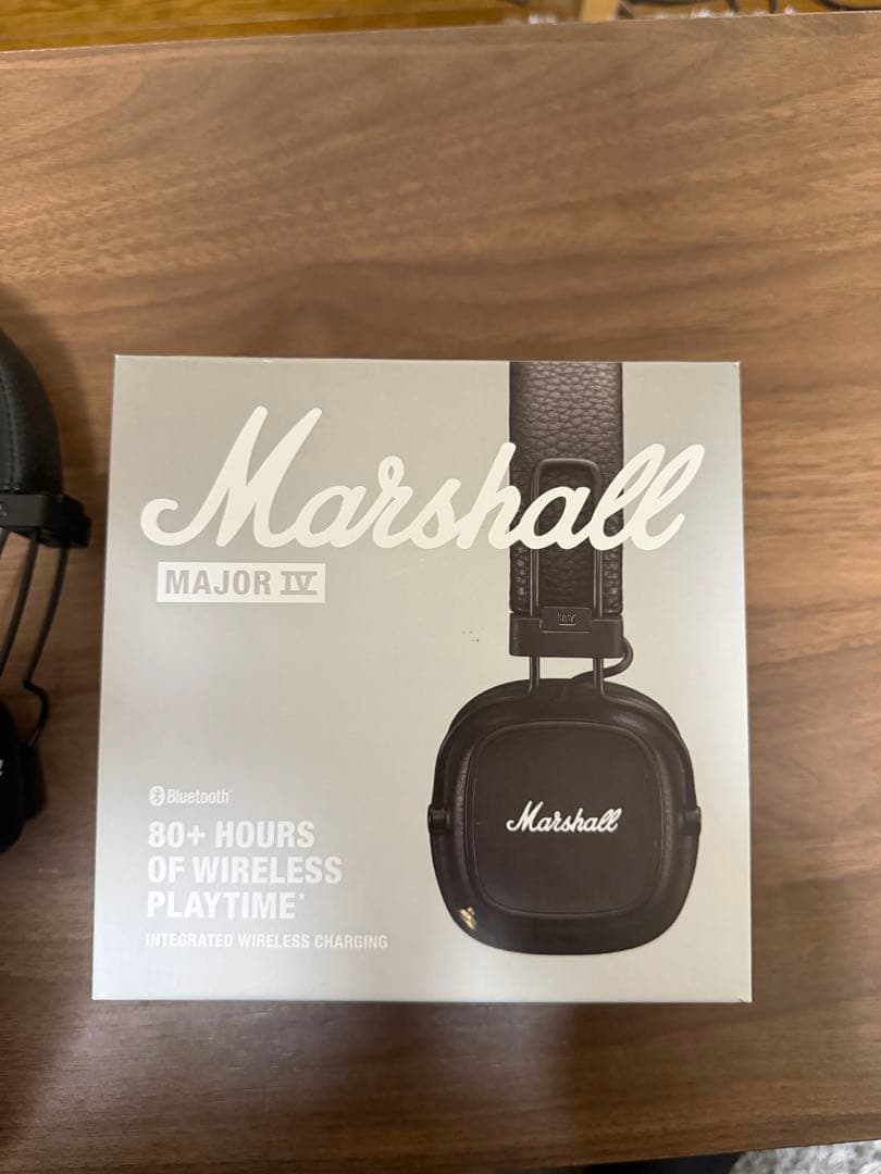 Marshall Major IV ワイヤレスヘッドホン ブラック