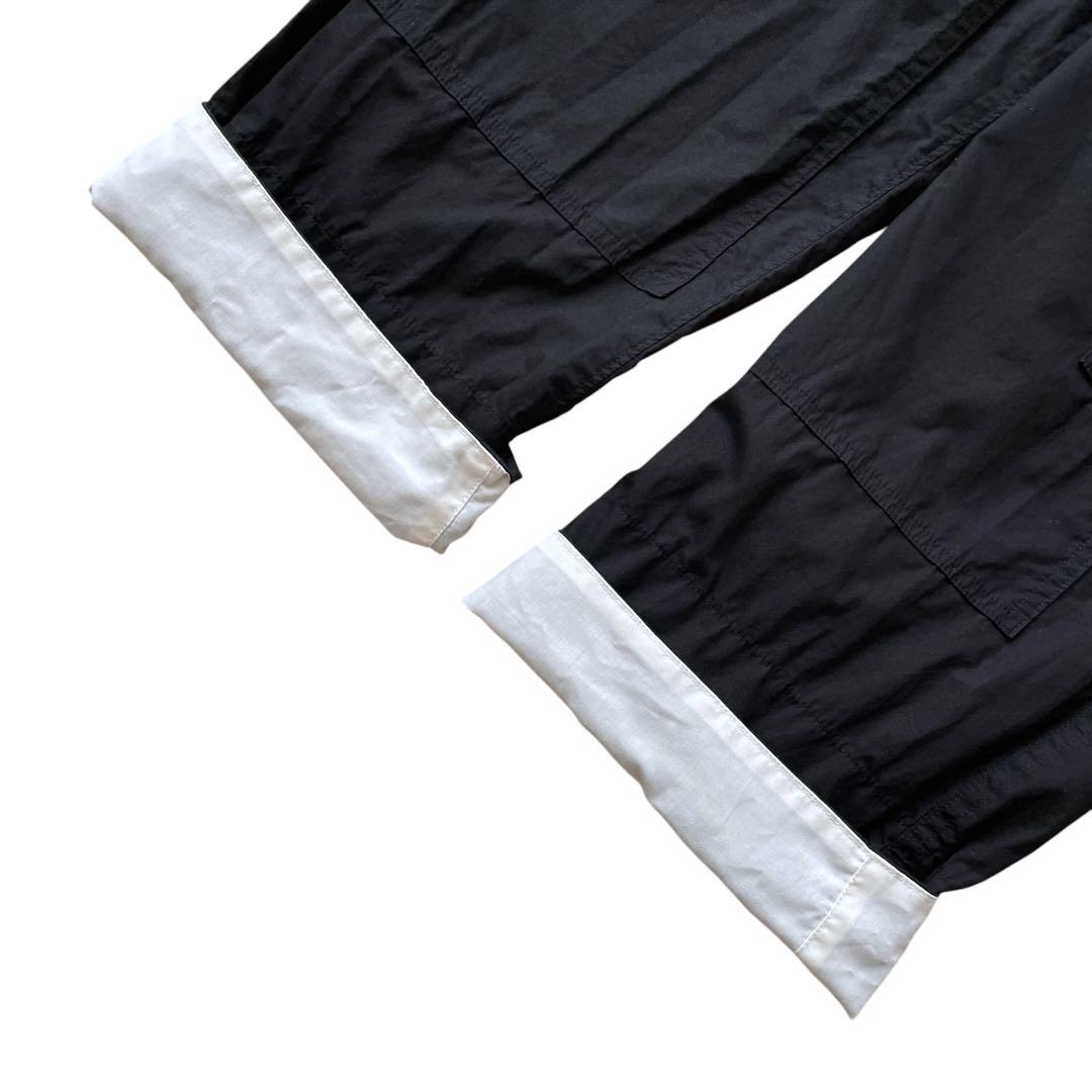 極美品 20ss Y's ヨウジヤマモト ブラック カーゴパンツ