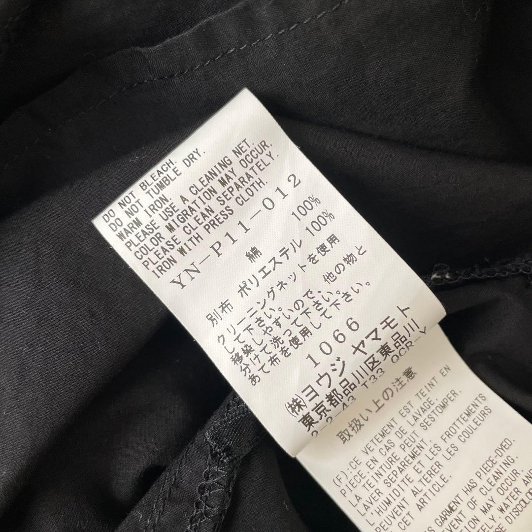 極美品 20ss Y's ヨウジヤマモト ブラック カーゴパンツ