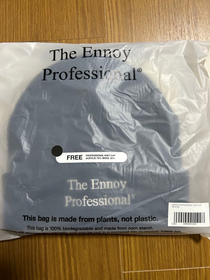 ENNOY PROFESSIONAL KNIT CAP (BLACK) 新品