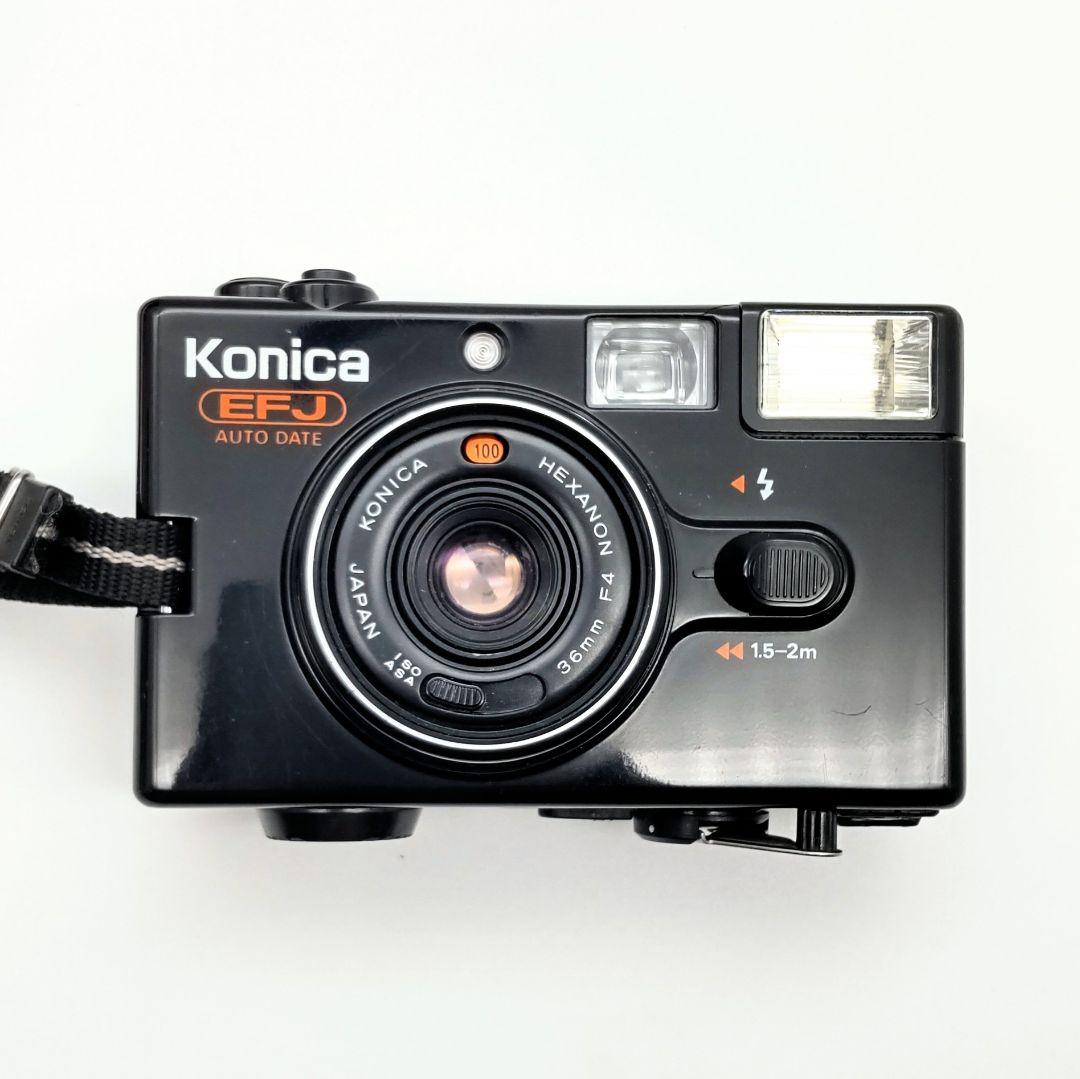 完動品◆良品【懐かしい雰囲気のエモい写り】◆昭和レトロKonica EFJ