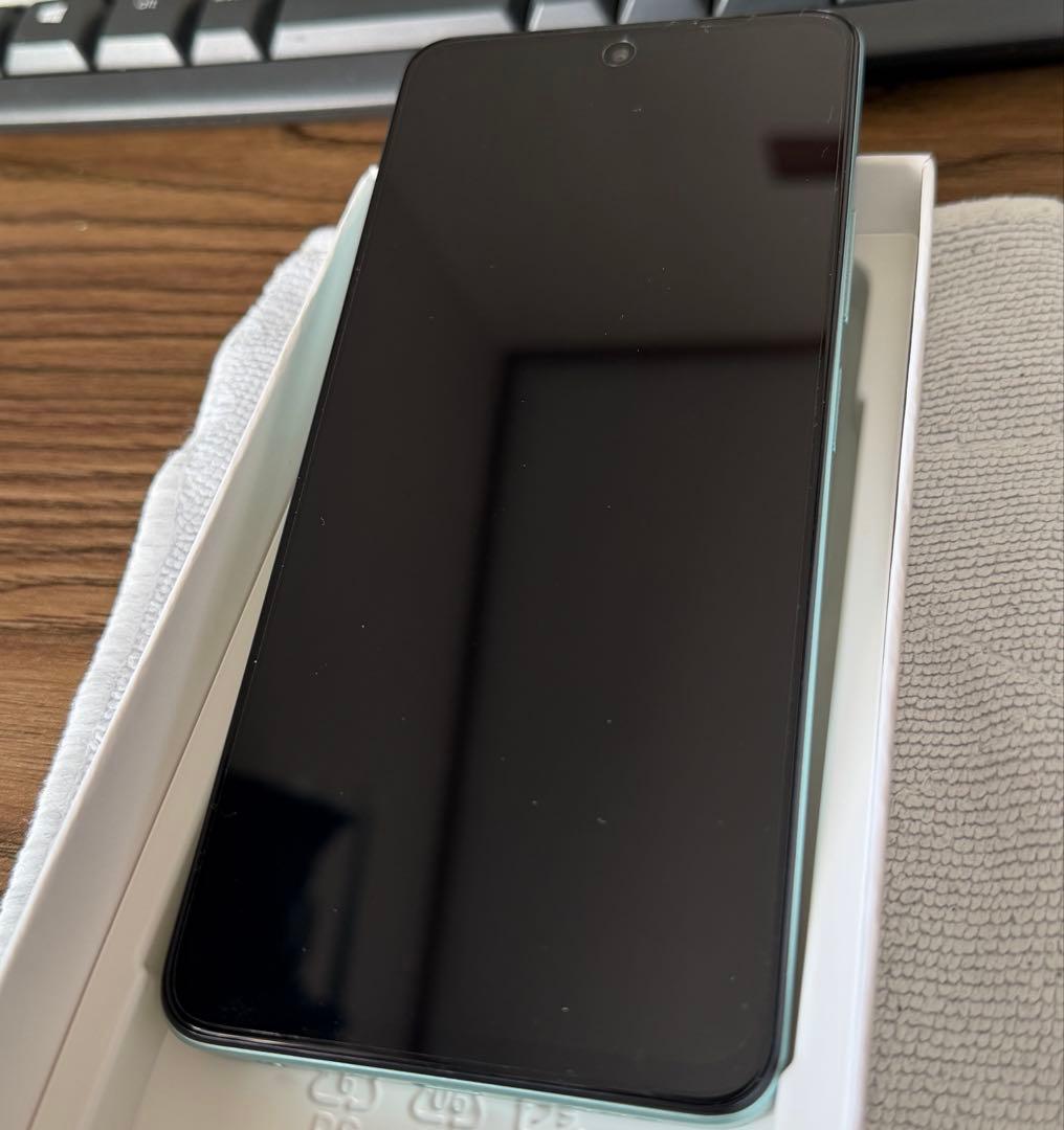 【中古美品】OPPO A79 5G グローグリーン【A303OP】※2/2まで