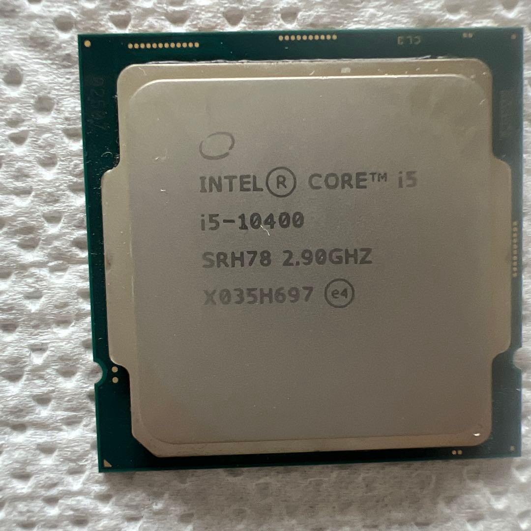 CPU Intel Core i5-10400 CPU 2.90GHZ