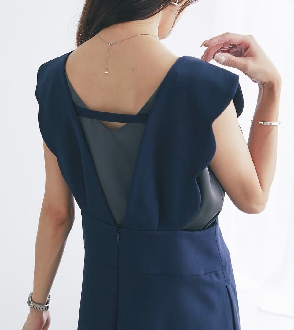 la boutique bon bon スカラップパールフレアジャンドレ