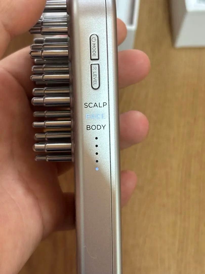 サロニア電気ブラシEMS SALONIA 美顔器 SAL-22206SL