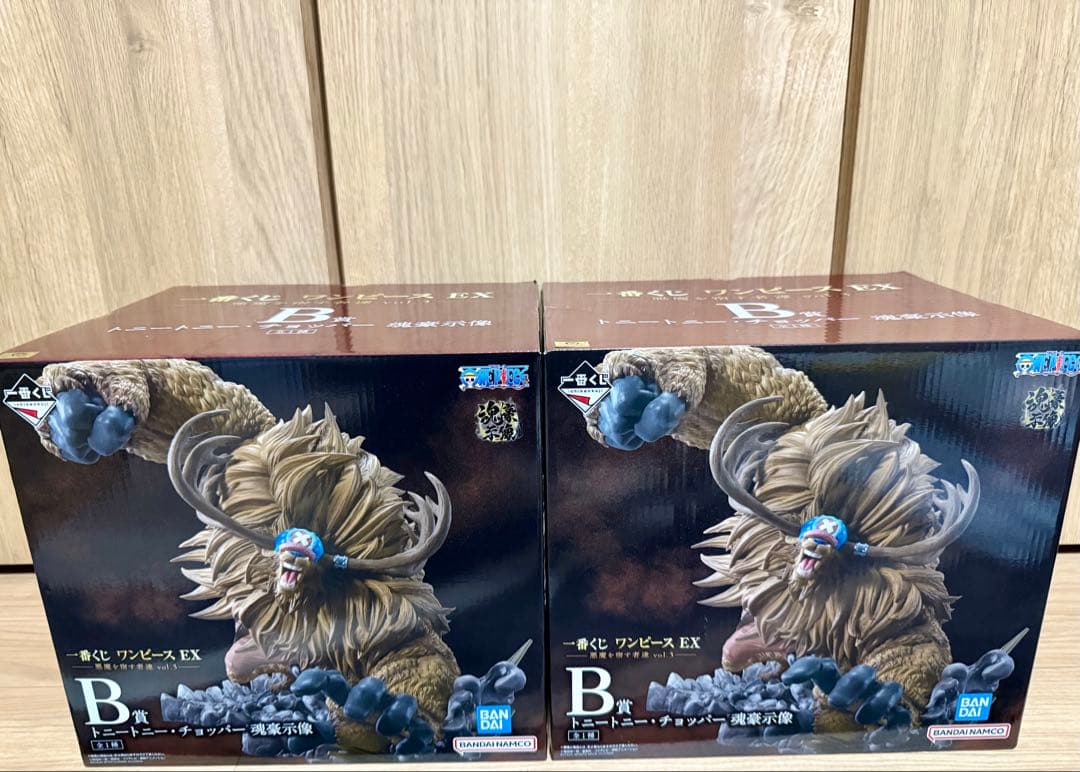 ワンピース 一番くじ B賞 チョッパー 魂豪示像