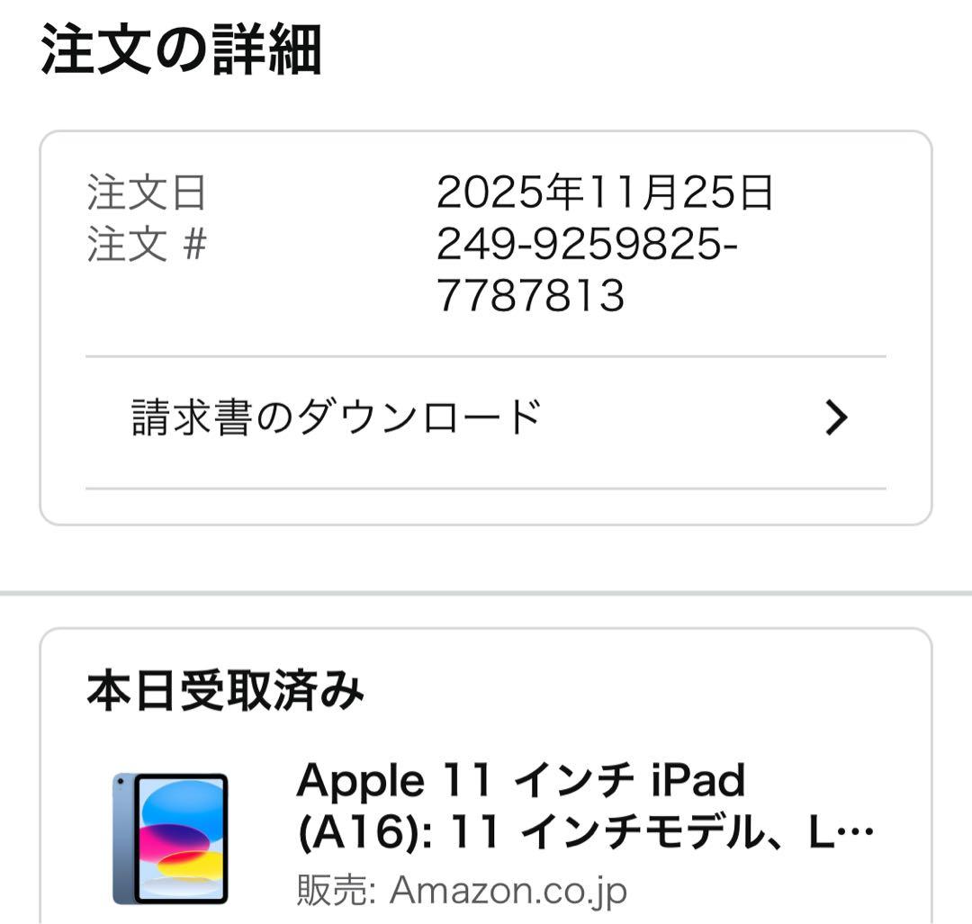【新品未開封】iPad(A16) 11世代 128GB wi-fi 本体 ブルー