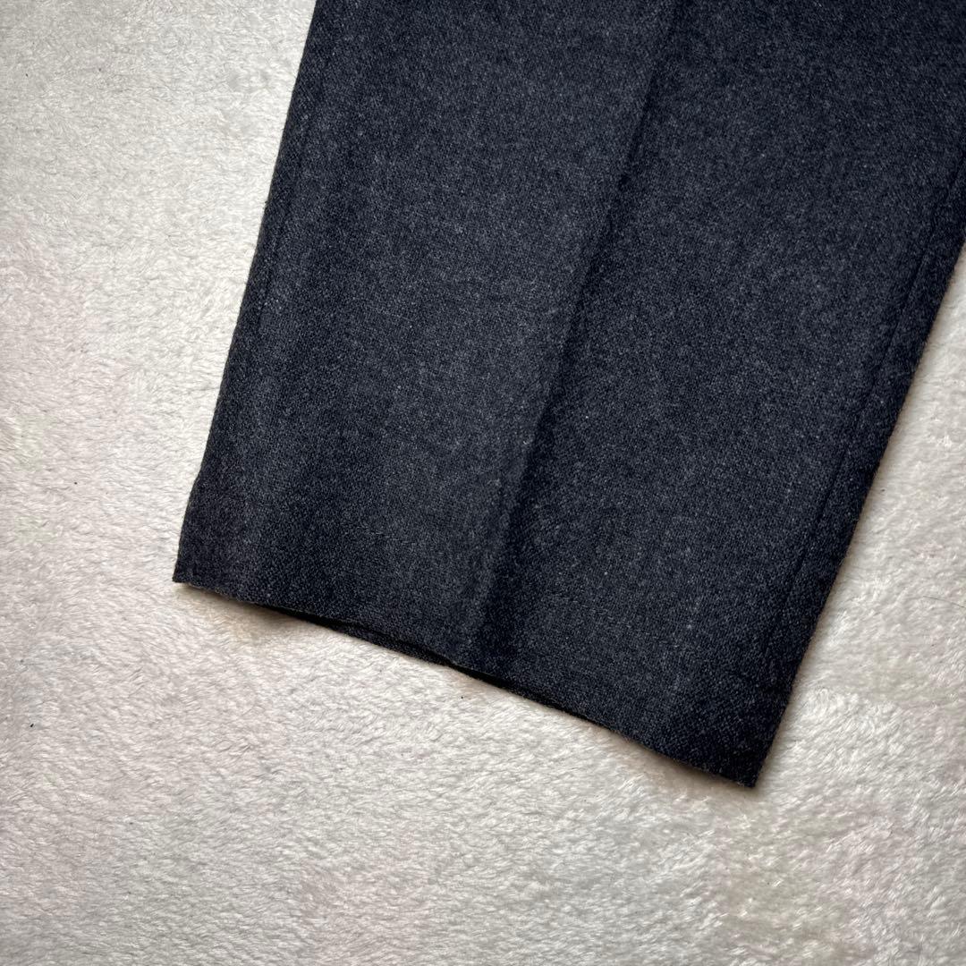 36 美品　ジャブスアルキヴィオ　スラックス　ウール　48 ツイード　グレー