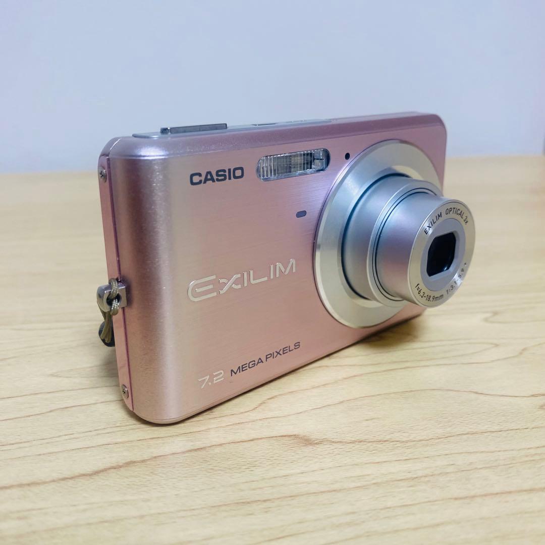 【美品】CASIO カシオ　EXILIM EX-Z77 ピンク デジカメ