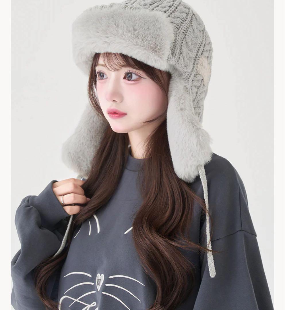 Darich ダブルファブリックフライトキャップ GRY