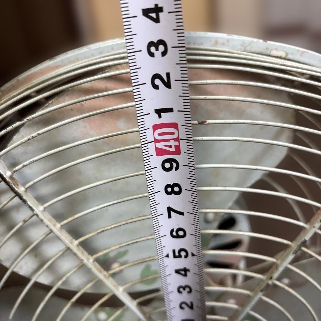 希少実働品/KDK ビンテージ扇風機 S18型/昭和レトロ/アンティークファン