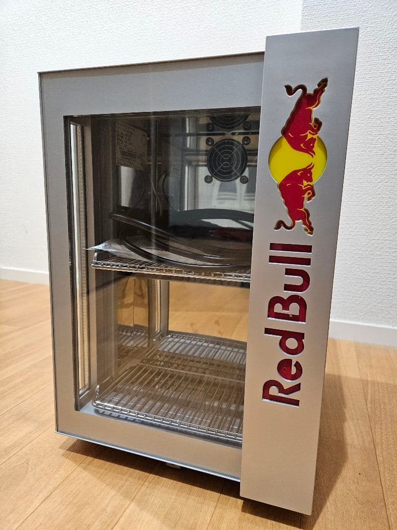 Red Bull 冷蔵庫 コンパクト ガラス扉