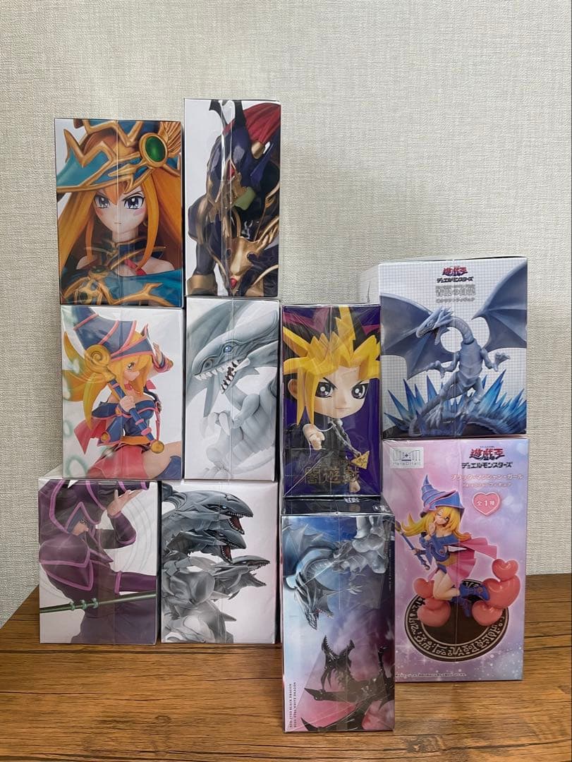 遊戯王フィギュア Equal Arts Qposket 12個セット まとめ売り