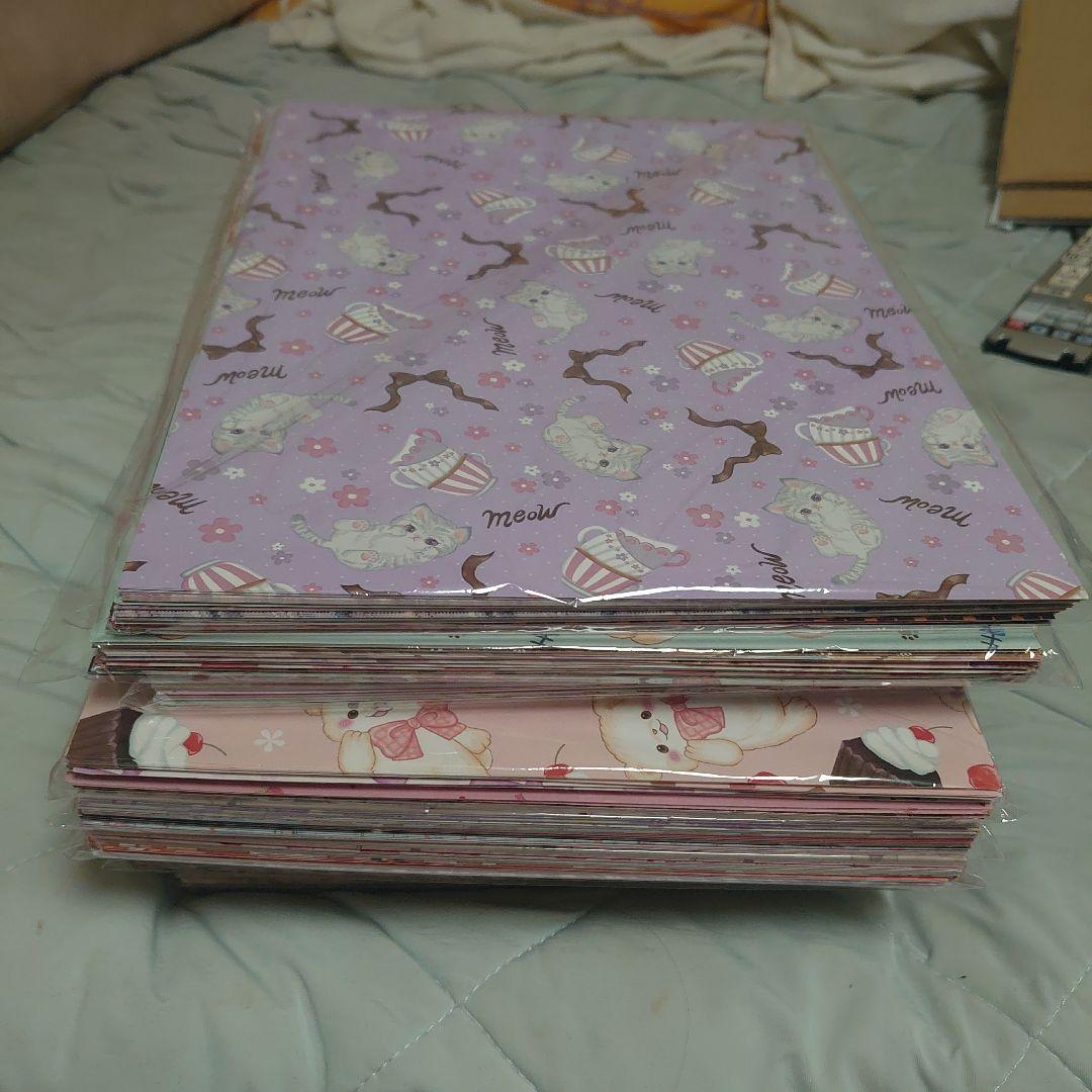 デザインペーパーA4サイズまとめ売り③（約1000枚）