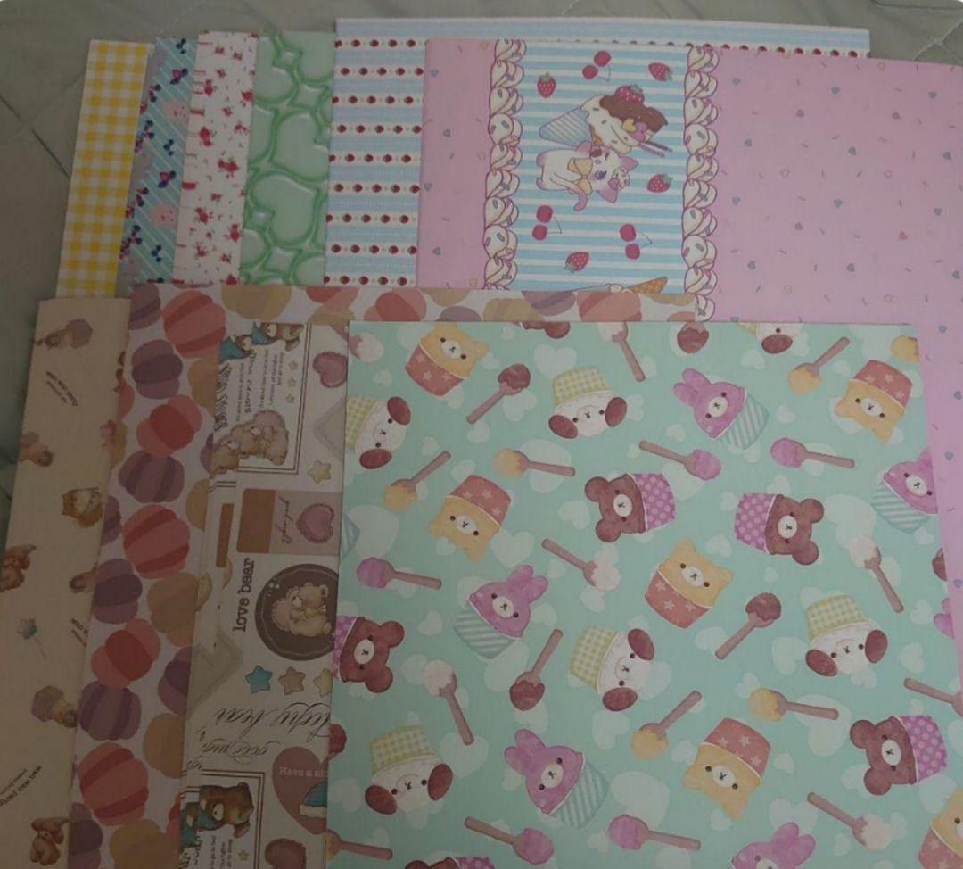 デザインペーパーA4サイズまとめ売り③（約1000枚）