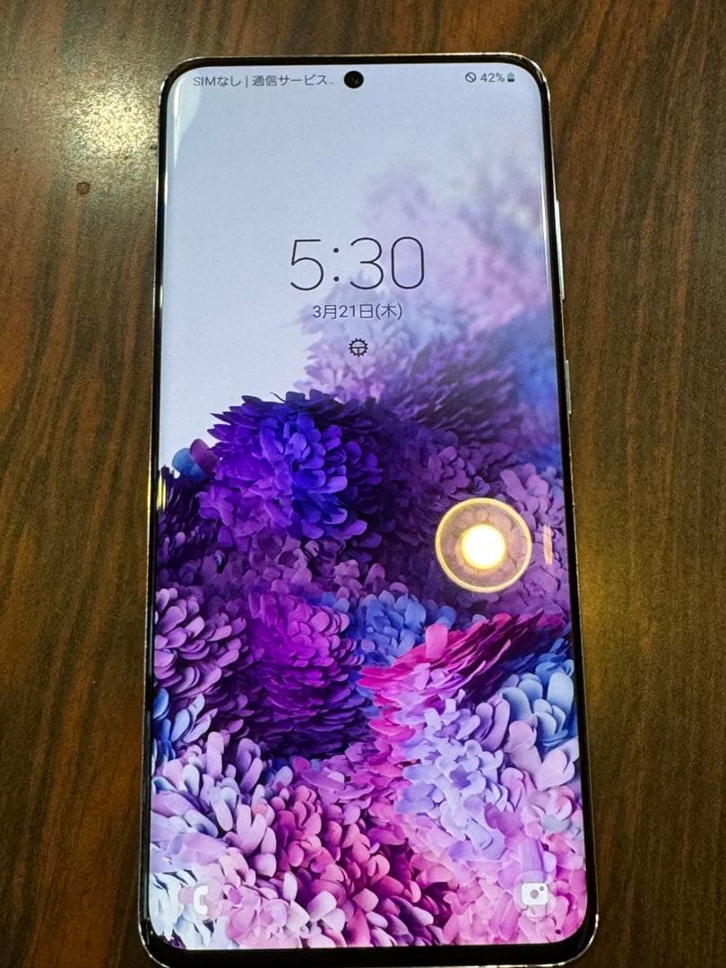 16920 Galaxy S20 5G 128GB au 本体 クリア