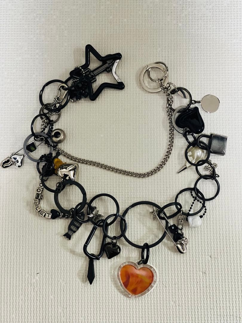 【未使用】　doublet ダブレット25AW KEY CHAIN BLACK