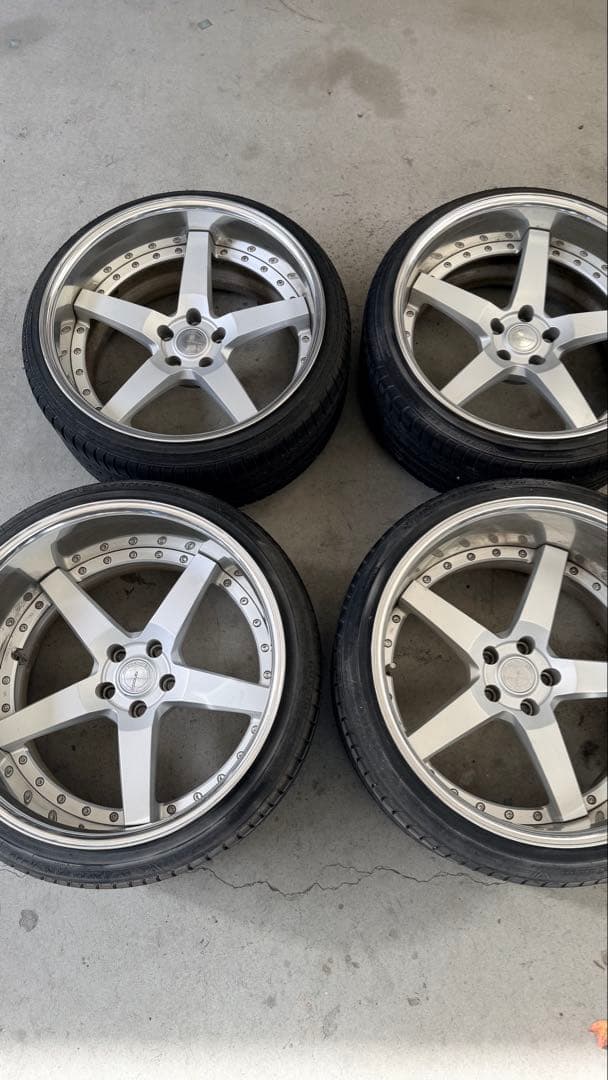 WORKグノーシス GR203 20インチ　深リム4本セット10.5/12.5j