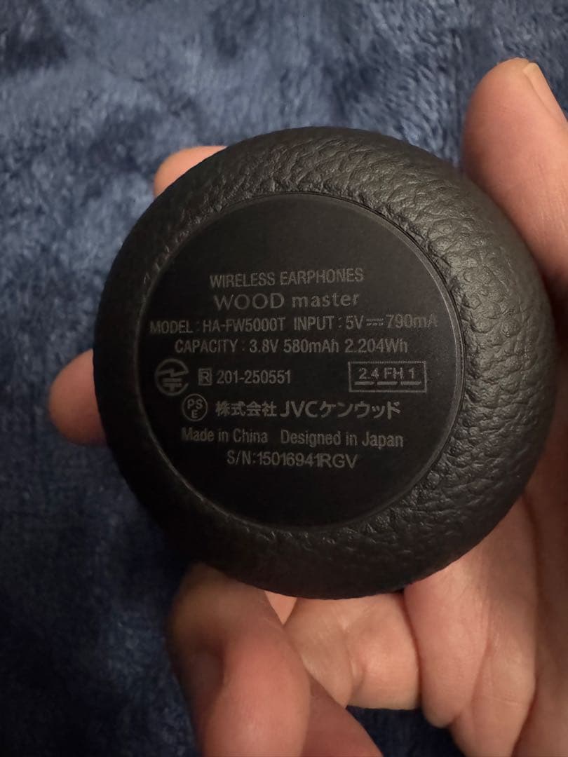 枯*星様 Victor WOOD master ワイヤレスイヤホン　付属品完備！