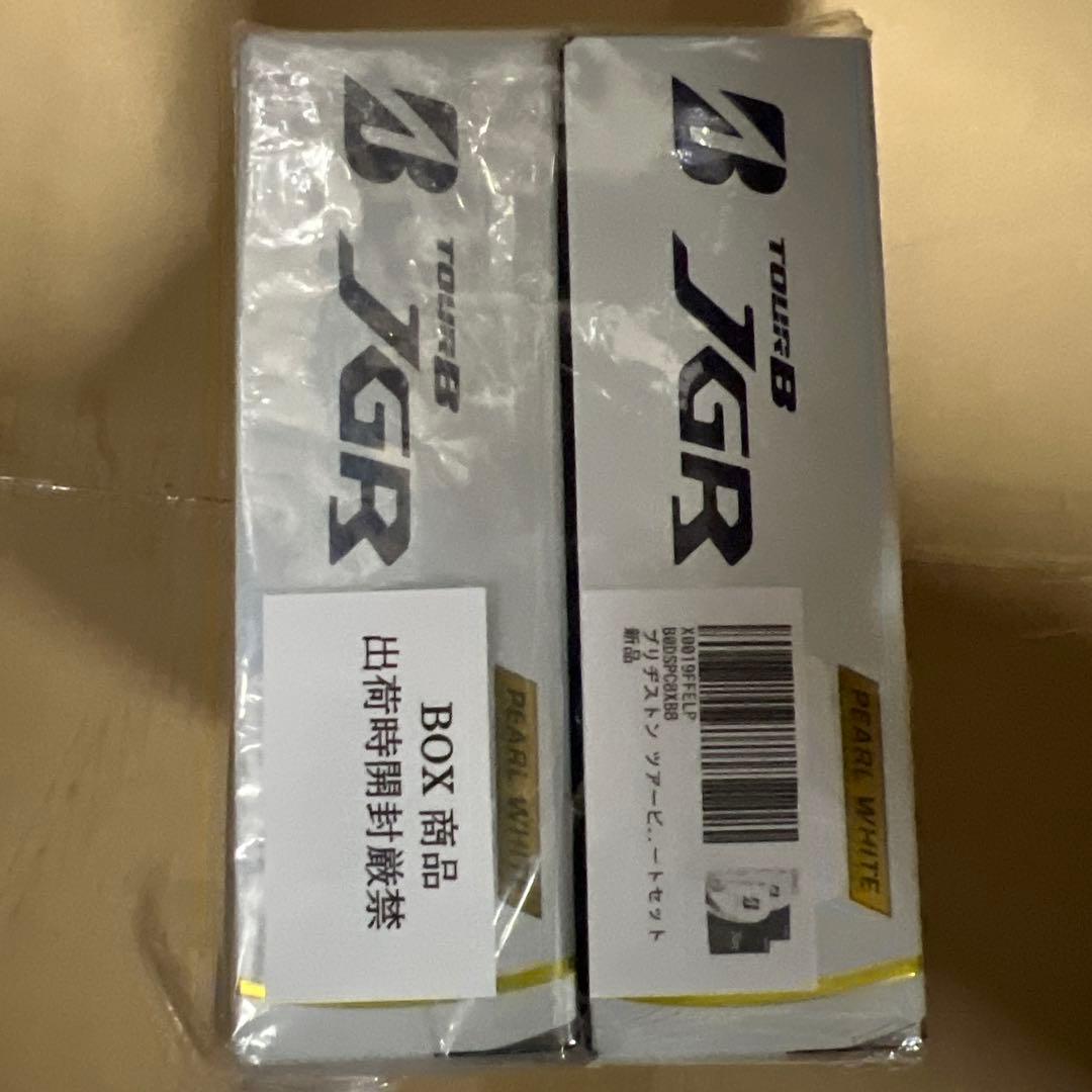 ブリヂストン ゴルフボール TOUR B JGR2025年モデル 12球入 2点