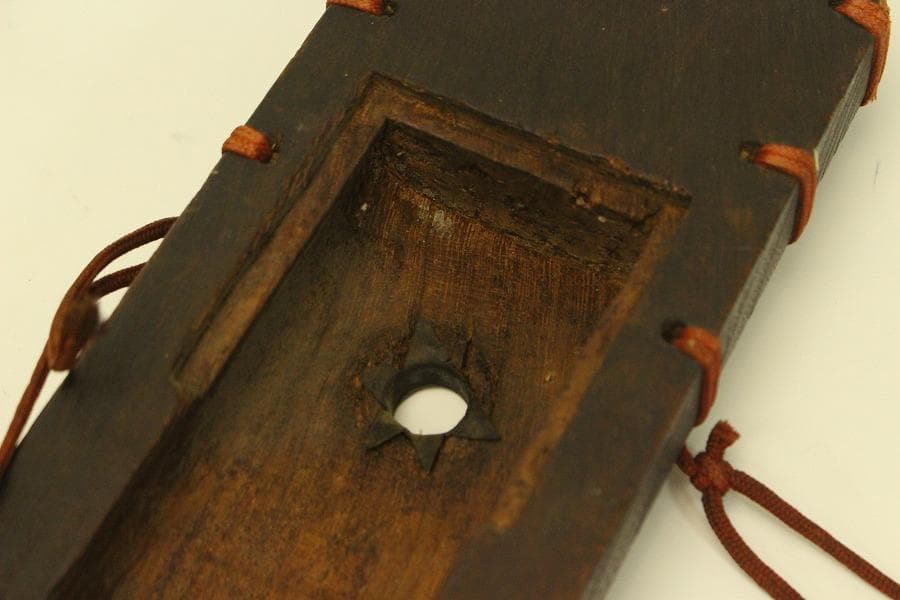 古美術 一弦 琴 時代物(A678)