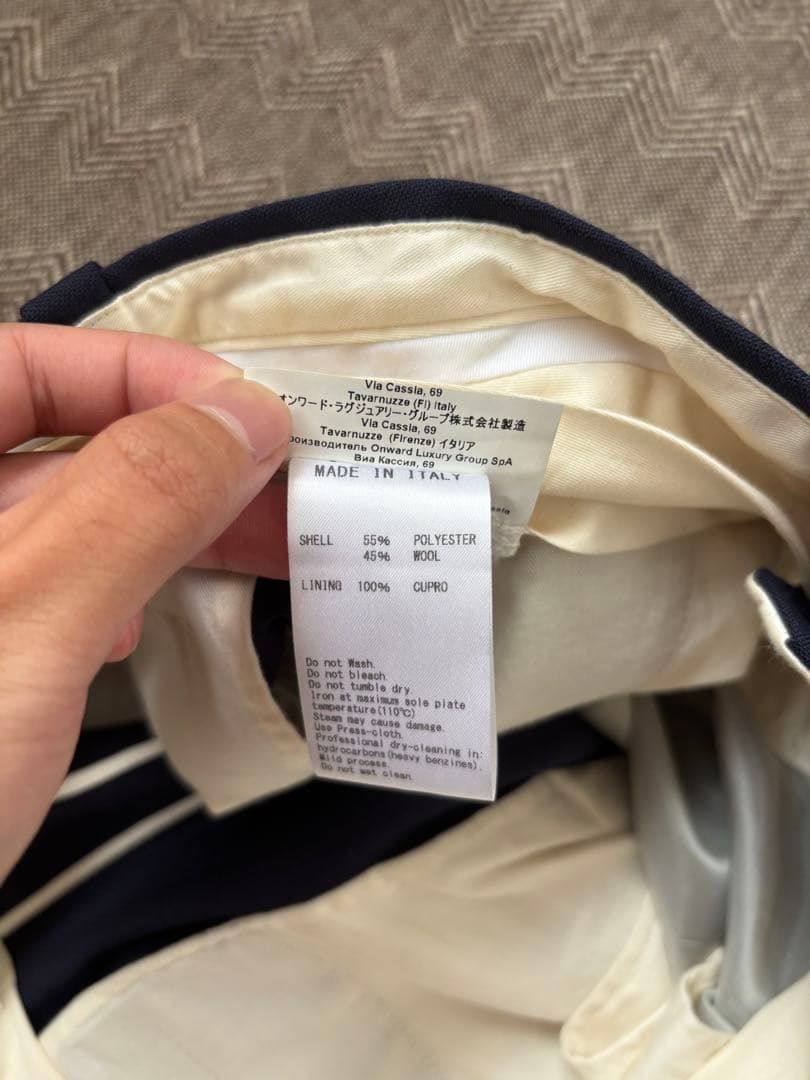 OAMC ネイビー ショートスラックス ショーツ ジョーツ 正規品 サイズ48