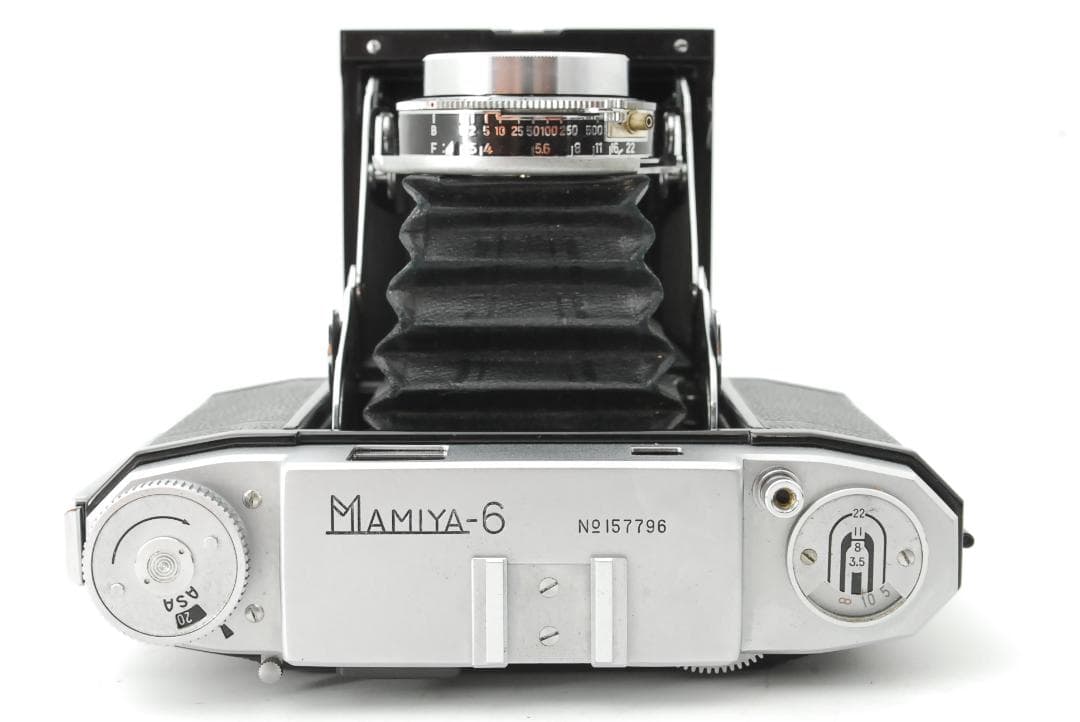 【整備済】マミヤ MAMIYA 6 蛇腹 スプリング 中判カメラ