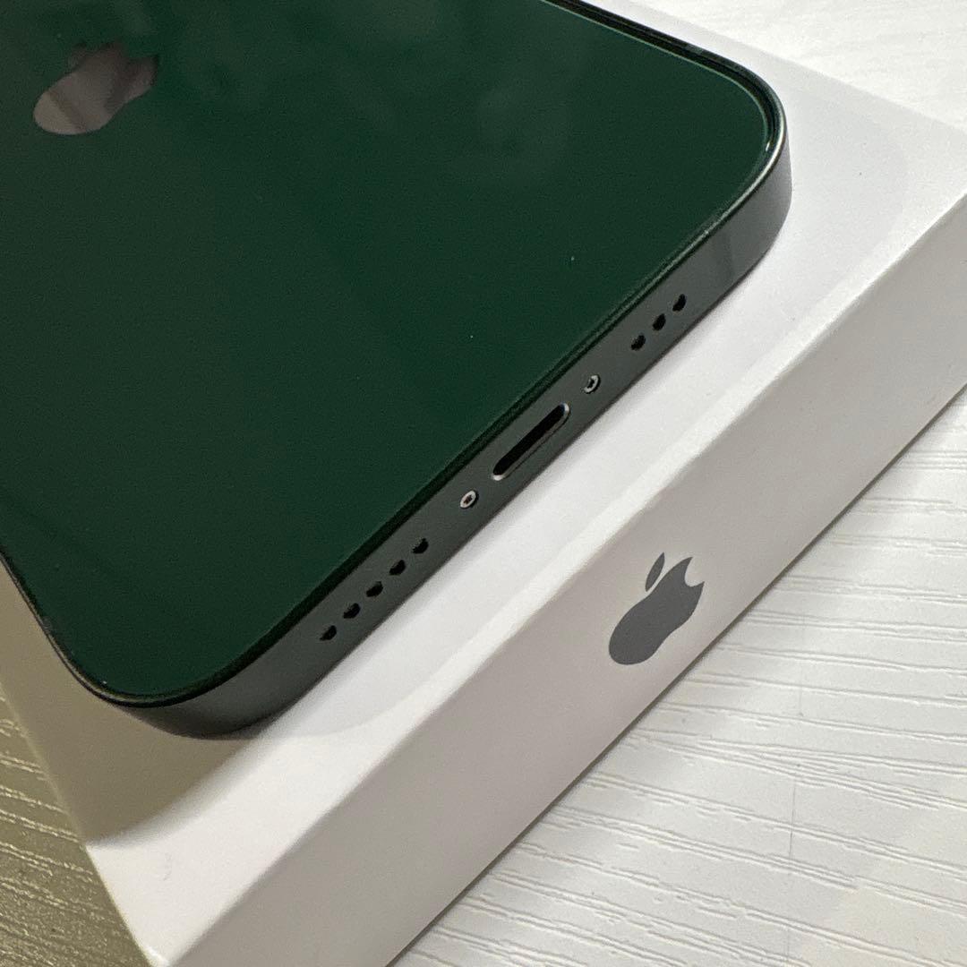 iPhone 13 128GB SIMフリー グリーン 極美品