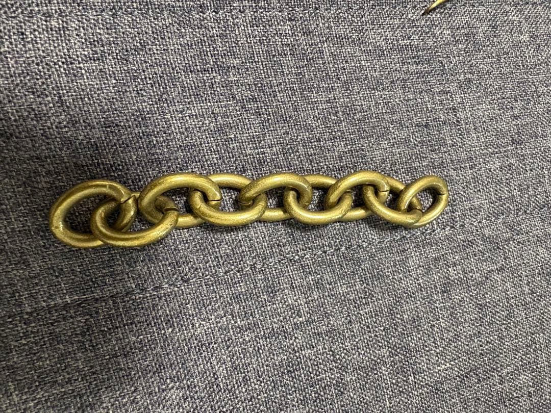 ファーストアローズウォレットチェーンブラス真鍮