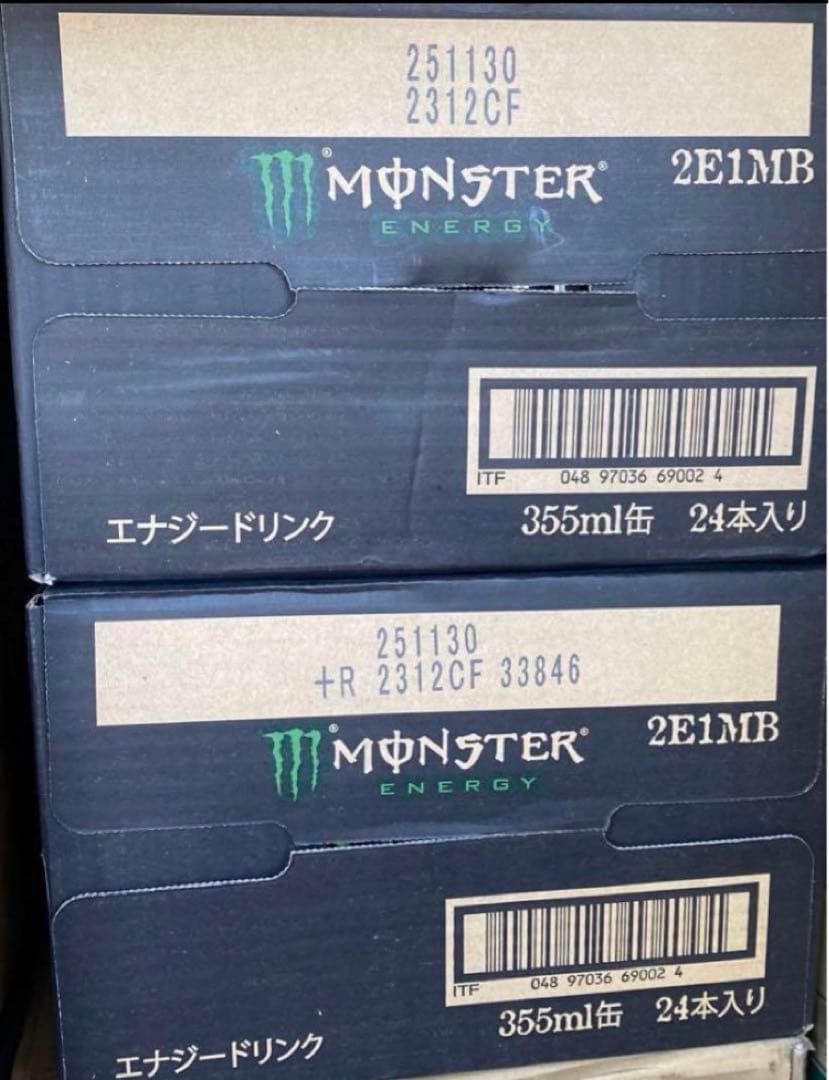 MONSTER ENERGY エナジードリンク 355ml 48本入