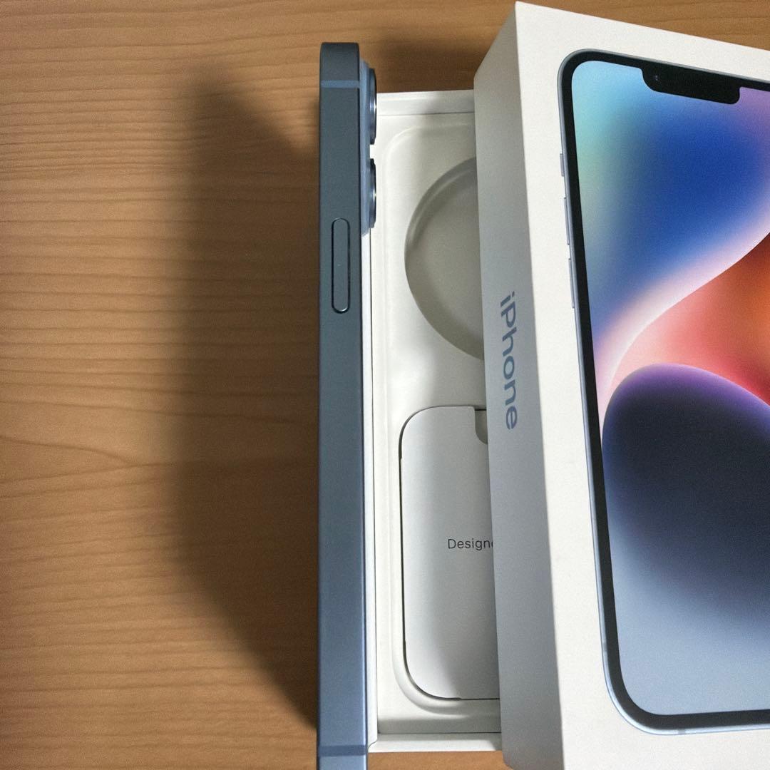 Apple iPhone 14 本体 ブルー　おまけ付き