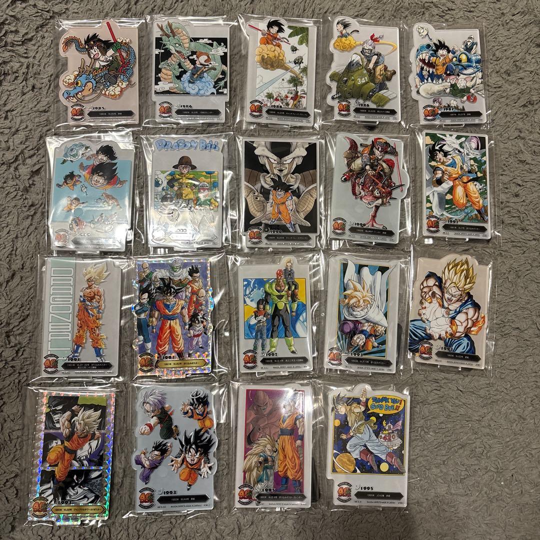 h*6様 ドラゴンボール40th 2 F〜I賞セミコンプ　一番くじ　アクスタ　も