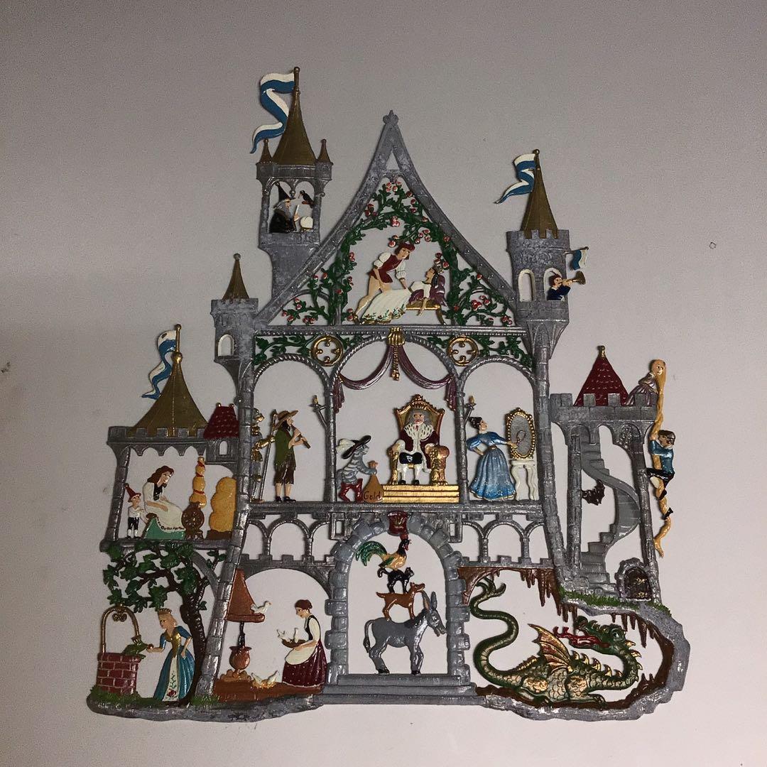 ★錫製壁掛け ヴィルヘルム シュヴァイツアー グリム童話 ドイツ 説明付き