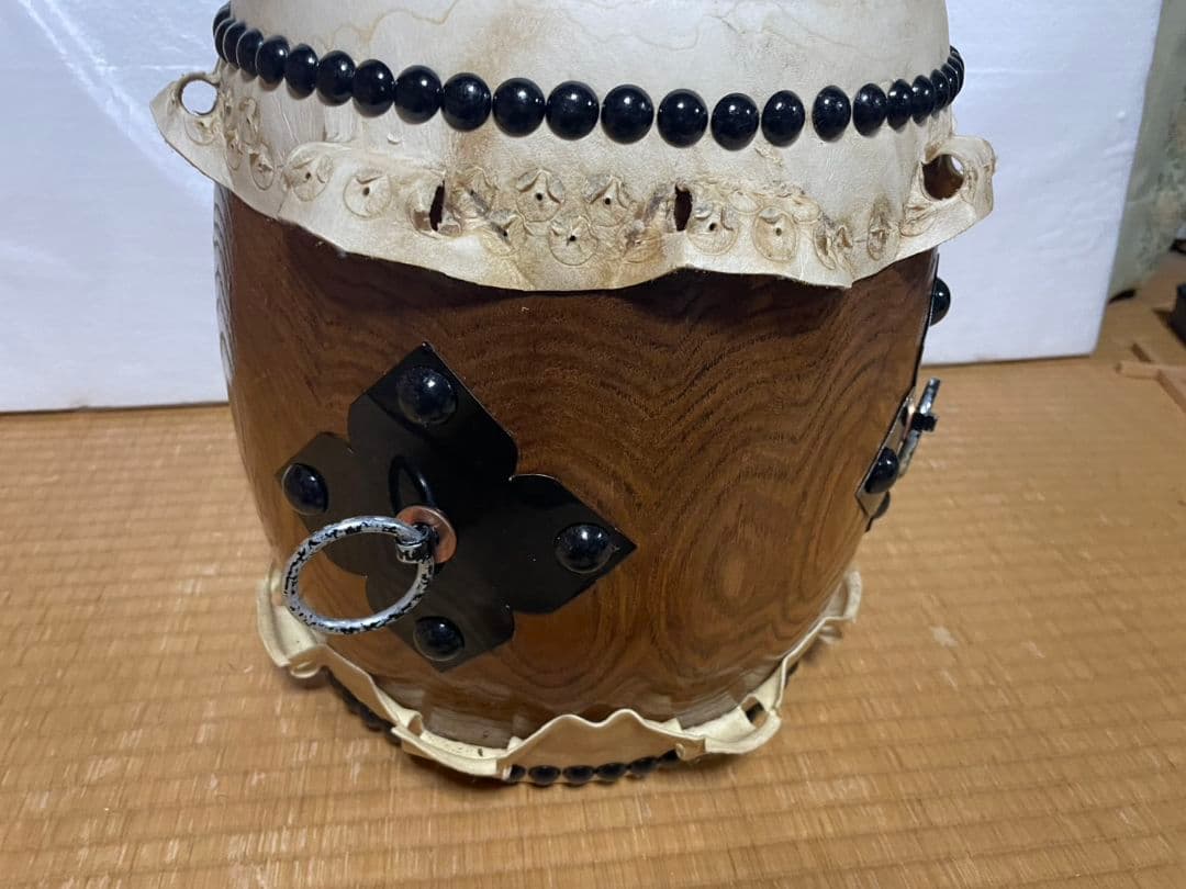 和太鼓 長胴太鼓　高さ約30.5cm 直径約22.5cm　送料込