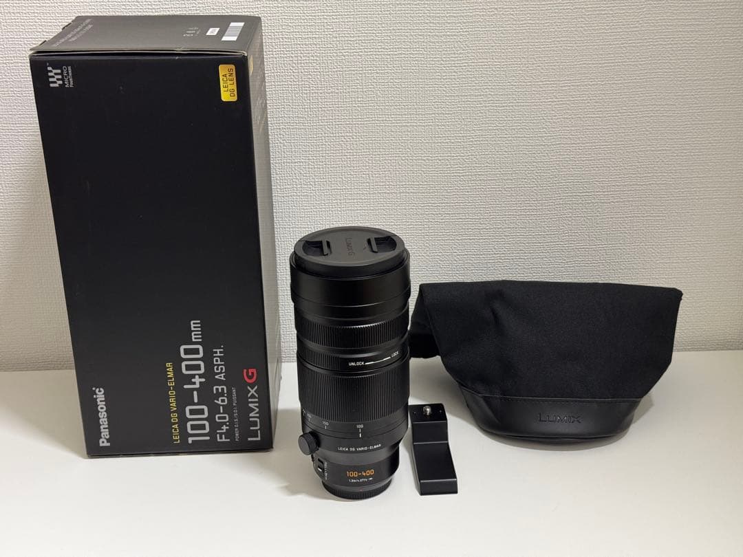 【美品】Panasonic 100-400mm ズームレンズ LUMIX G