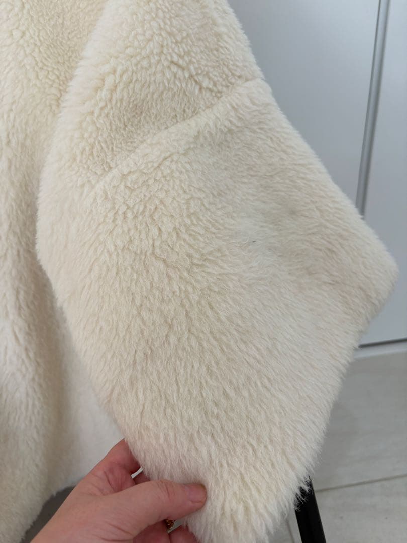 Max Mara RIGA 2023年 新作 テディベア コート ジャケット 白