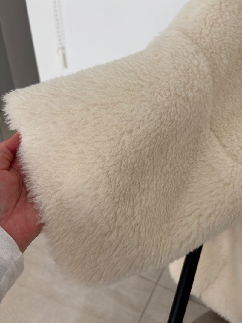 Max Mara RIGA 2023年 新作 テディベア コート ジャケット 白