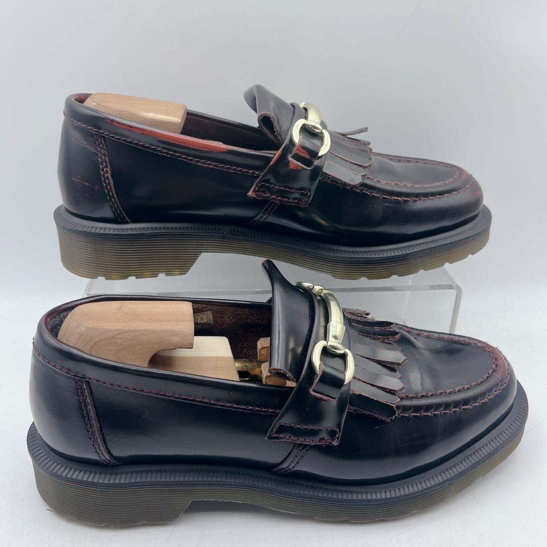 ドクターマーチン エイドリアン スナッフルローファー ビット フリンジ UK5