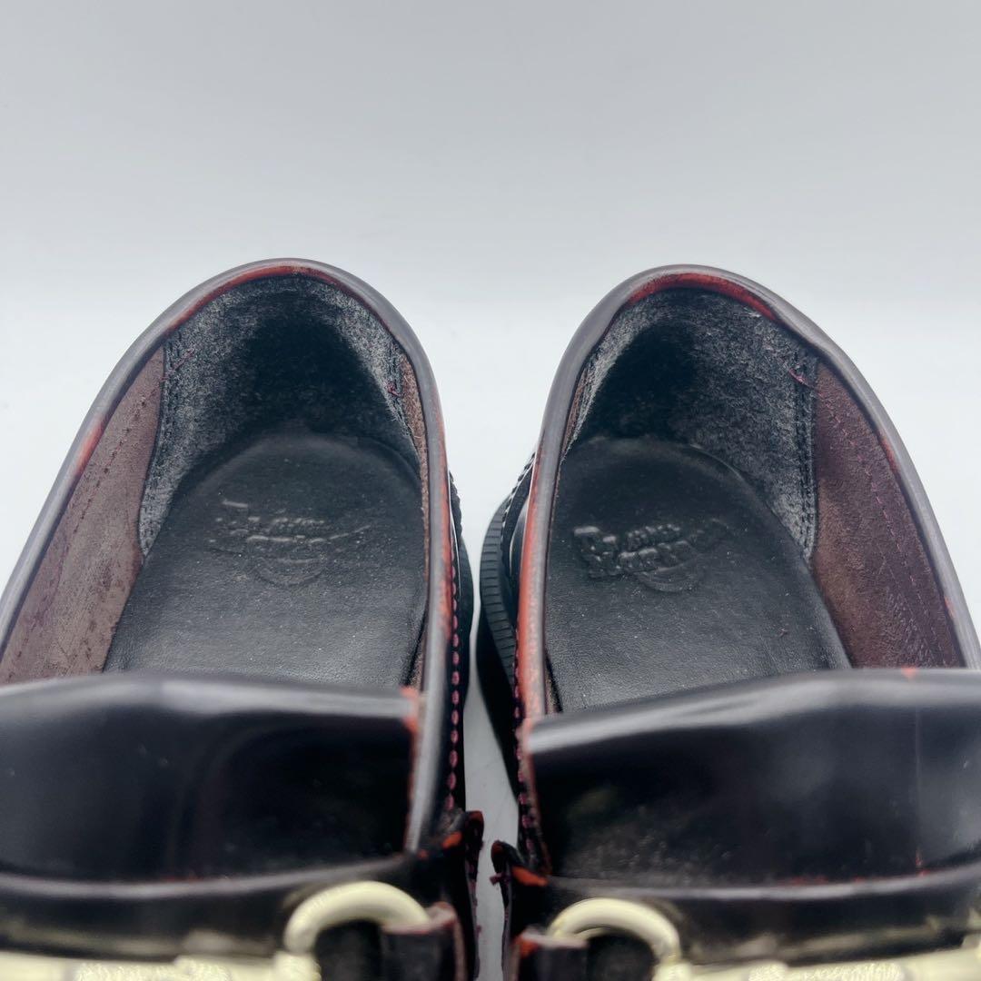 ドクターマーチン エイドリアン スナッフルローファー ビット フリンジ UK5