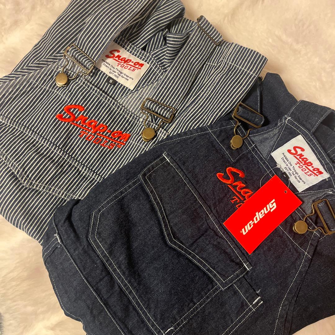 Snap-on オーバーオール 2枚組