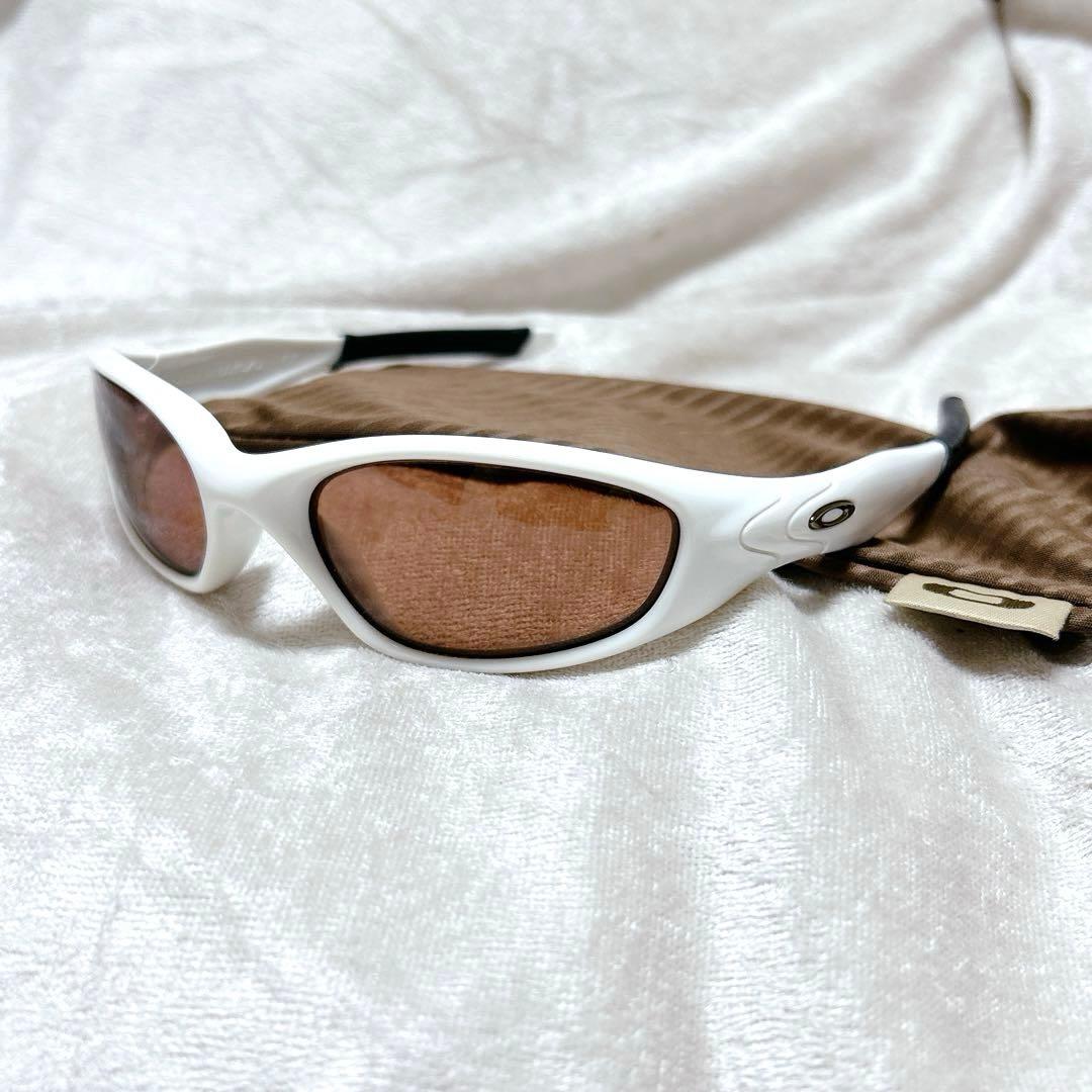90s Oakley Minute ホワイト アーカイブ　サングラス