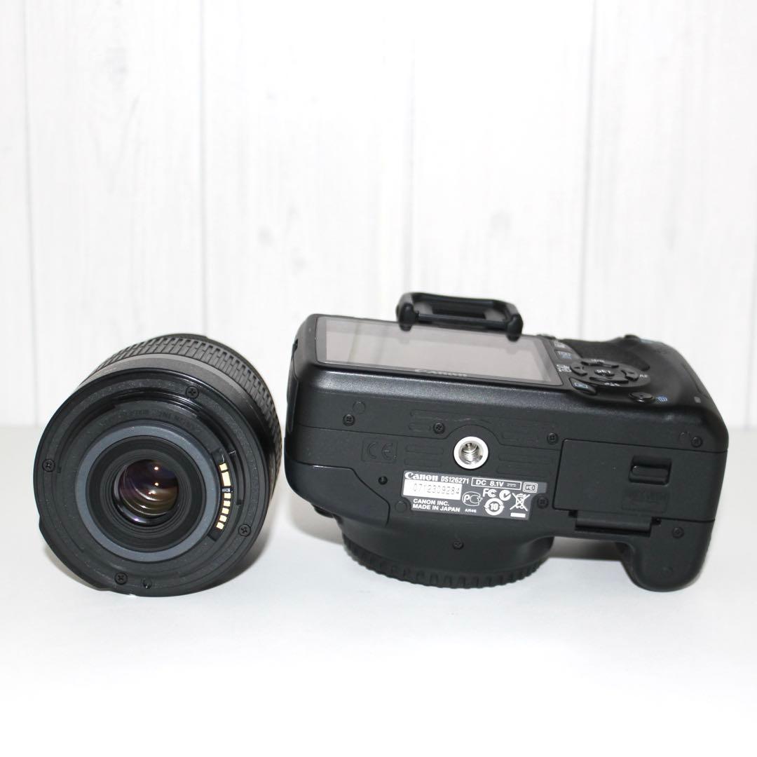 Canon Kiss X4一眼レフカメラ　手ブレ補正付き　標準レンズ