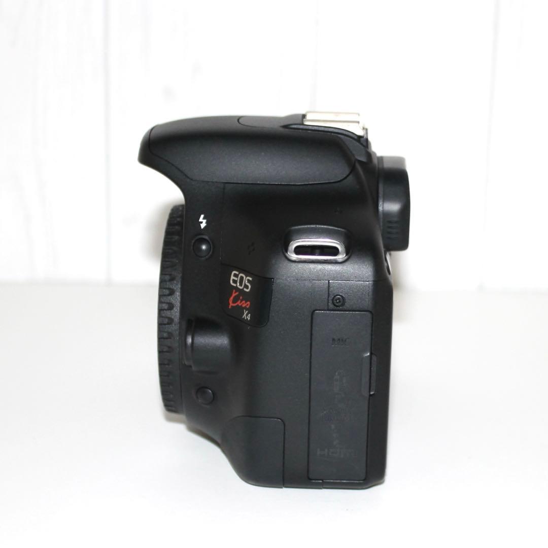 Canon Kiss X4一眼レフカメラ　手ブレ補正付き　標準レンズ
