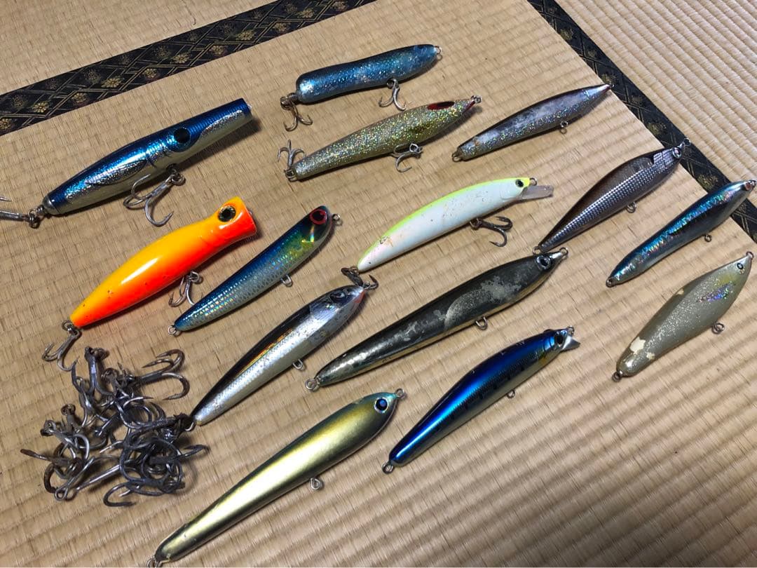 GTマグロヒラマサプラグ14個セットタイドプールfclラボ