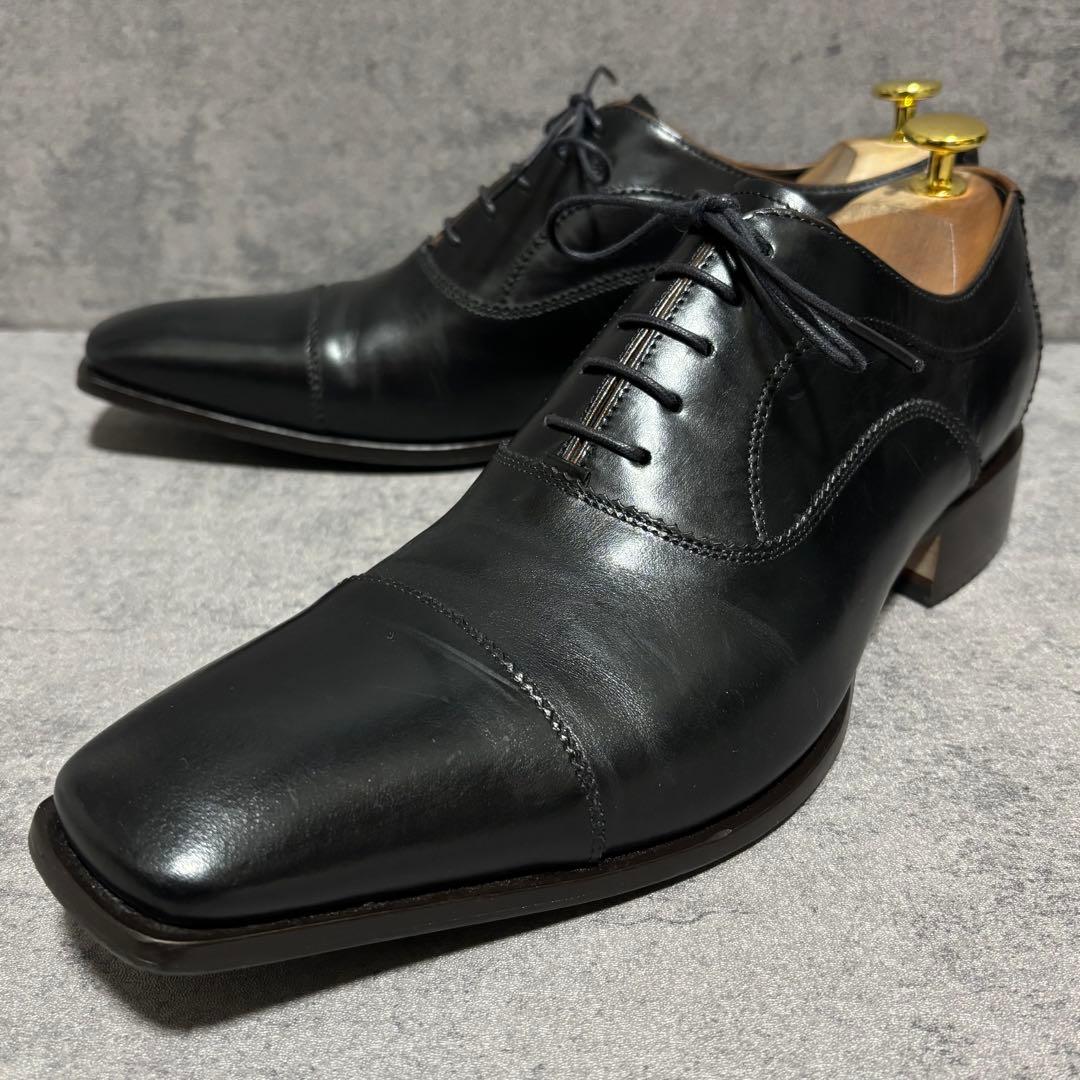 未使用級　キャサリンハムネットロンドン　ドレスシューズ　ブラック　黒　2301