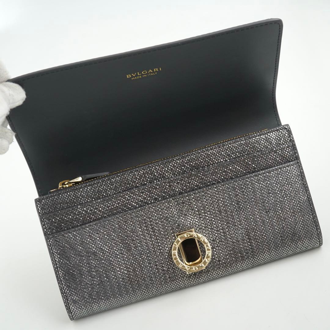 ✨未使用品✨　ブルガリ　長財布　RFID搭載　カルングスキン　ビーゼロワン