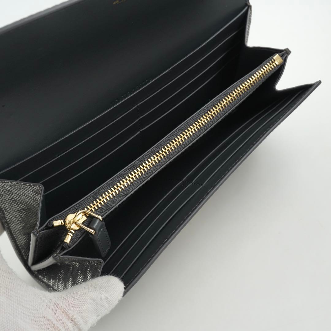 ✨未使用品✨　ブルガリ　長財布　RFID搭載　カルングスキン　ビーゼロワン