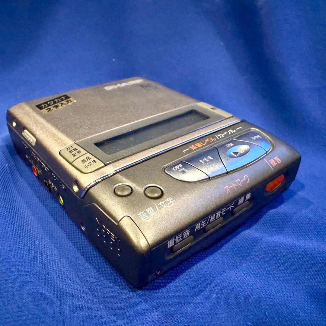 【 通電確認済み 】SHARP MD-M20 ポータブル MDレコーダー