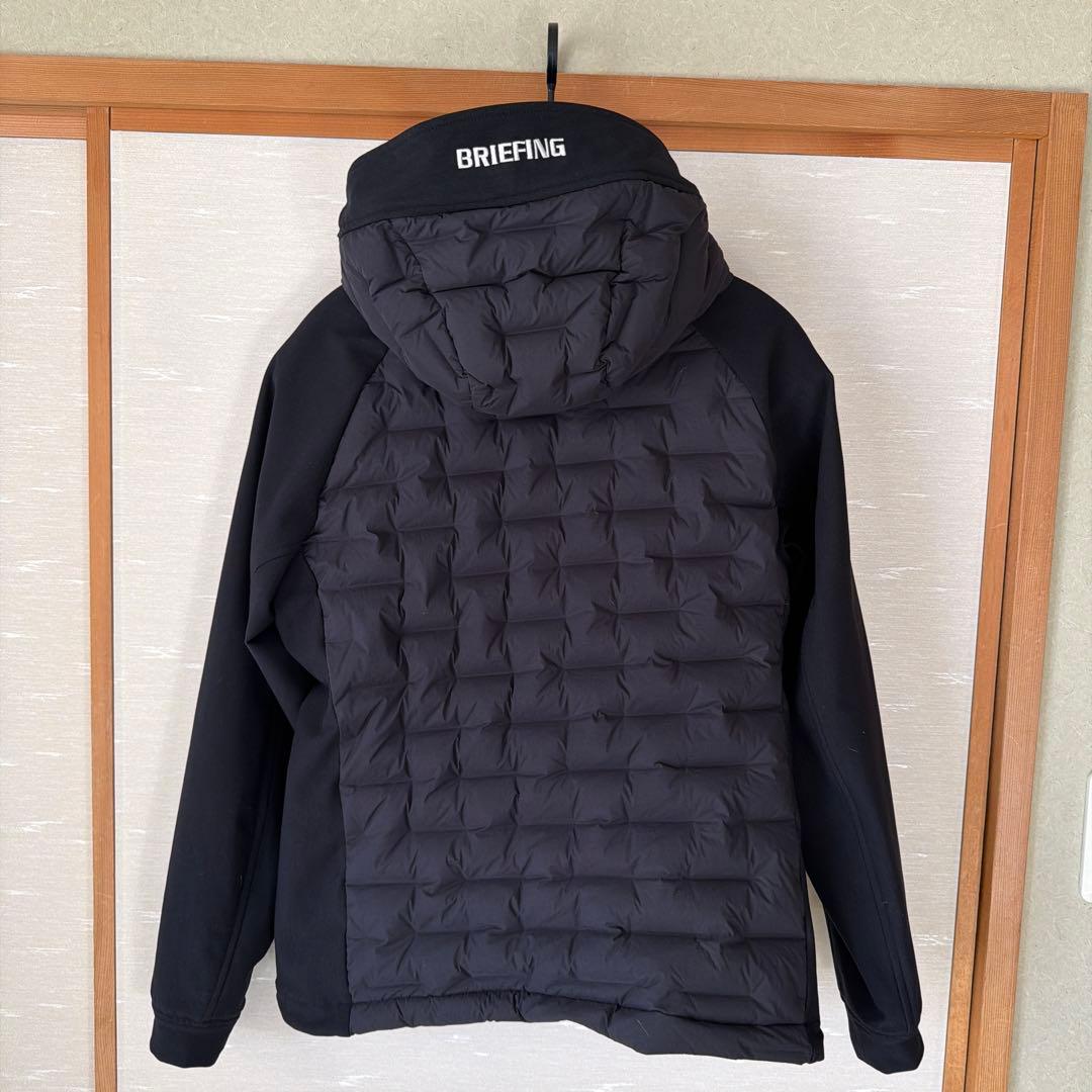 BRIEFING ゴルフ　ハイブリッドダウン　ブラック　サイズL